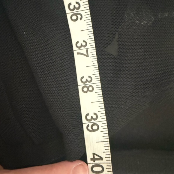 Try This Elegant Black Sheer Women's Skirt - Picture 7 of 7